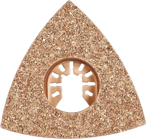Miniatura 3 de 5 piezas de juego de cuchillas de herramienta oscilante universal mixto de carburo para lechada de azulejos, mortero, mampostería de hormigón