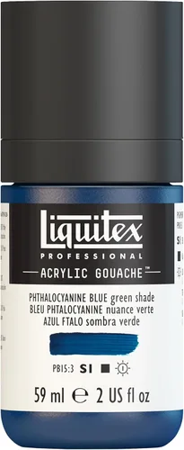 Miniatura 42 de Liquitex Professional - Gouache acrílico profesional, botella de 2 onzas (59 ml), blanco titanio
