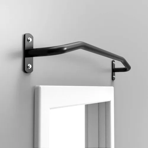 Miniatura 3 de Barras de dominadas para montar en la pared, barra horizontal segura y estable para puerta, equipo de fitness de fuerza muscular familiar, carga