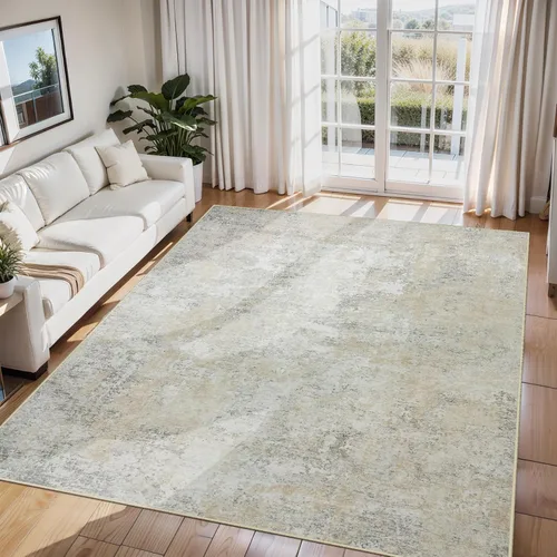 Miniatura 89 de 5x7 Area Rugs for Living Room Rug Washable: Abstract Rug for Dining Room Bedroom Carpet Non Slip 5 by 7 Indoor Modern Nursery Home Office Beige