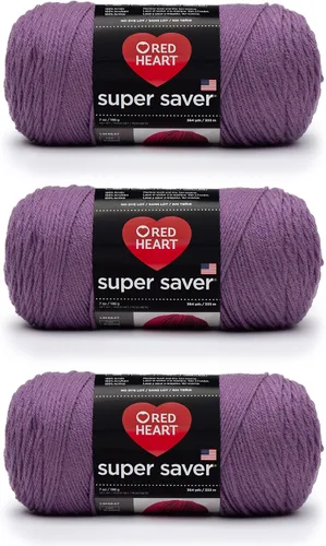 Miniatura 81 de Red Heart Hilo Super Saver, paquete de 3, estampado artístico, 3 unidades Estampado De Artista