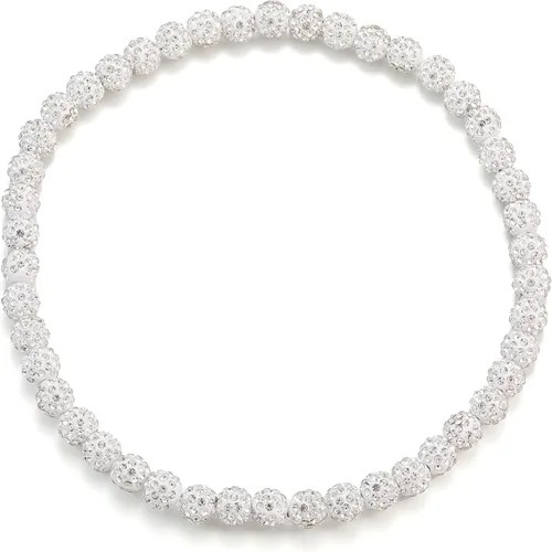 Miniatura 9 de SKQIR Collar de Cuentas de Béisbol para Hombres Bling Accesorios de Goteo de Béisbol con Diamantes de Imitación Brillantes para Hombres Colección