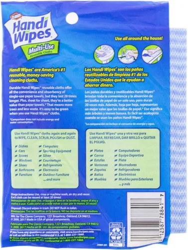 Miniatura 2 de Clorox Handi Wipes - Paños de limpieza reutilizables, súper absorbentes, lavables a máquina, 3