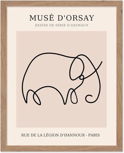 Miniatura 17 de Poster Master Póster Vintage – Impresión Retro de Dachshund – Arte de Perro – Dibujo Lineal – Arte de Boceto – Regalo para Niños, Niñas y Amantes