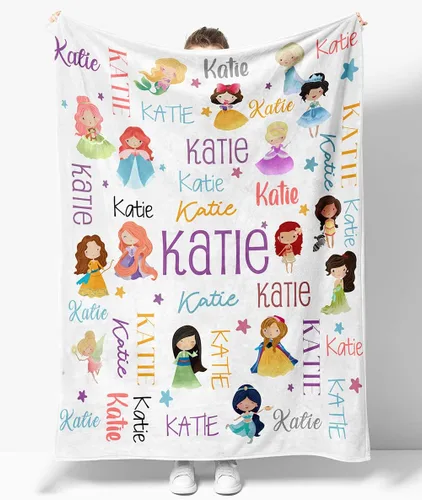 Miniatura 8 de OLIVE OLIVIA Mantas personalizadas para niños con nombres, mantas personalizadas con nombre para adultos, manta personalizada, regalo