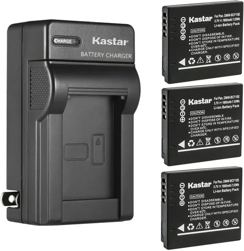 Miniatura 6 de Kastar Cargador de batería de pared de CA para cámaras Panasonic Lumix DMC-FH1, Lumix DMC-FH20, Lumix DMC-FH22, Lumix DMC-FH3, Lumix DMC-FP8, Lumix