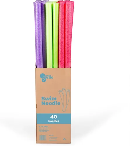 Miniatura 8 de In The Swim Fideos de piscina – Fideos de espuma grandes suaves para mayor flotabilidad – Dispositivo de entrenamiento flotante, ayuda para Azul