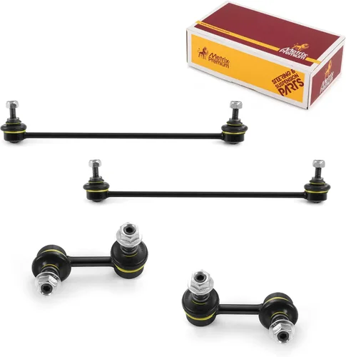 Miniatura 21 de Metrix Premium Piezas de Chasis - Kit de 4 Piezas de Enlace de Barra Estabilizadora Delantera y Trasera Compatible con Mercury Mariner 2009-2011