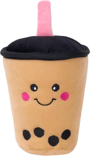 ZippyPaws NomNomz - Juguetes chirriantes para perros para mantenerlos ocupados, divertido peluche de comida para perros pequeños y medianos, lindo