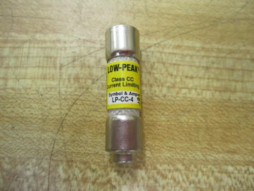 Miniatura 2 de Bussmann LP-CC-4 Fusible LPCC4 de bajo pico (paquete de 3)