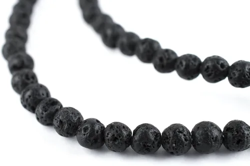 Miniatura 71 de The Bead Chest Cuentas de Jade Blanco Mate Redondas (8mm): Piedra Preciosa Orgánica Redonda Esférica de Energía con Poder de Sanación para Hacer