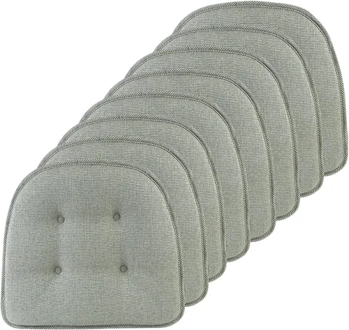 Miniatura 107 de Cojines antideslizantes para silla, ensamblados en Estados Unidos, almohadillas de asiento antideslizantes en forma de U para comedor, cocina