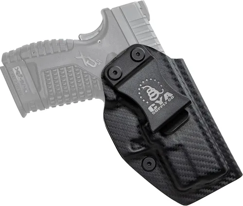 Miniatura 26 de CYA Supply Co. Base IWB Funda de transporte oculta propiedad de veteranos fabricada en Estados Unidos - Compatible
