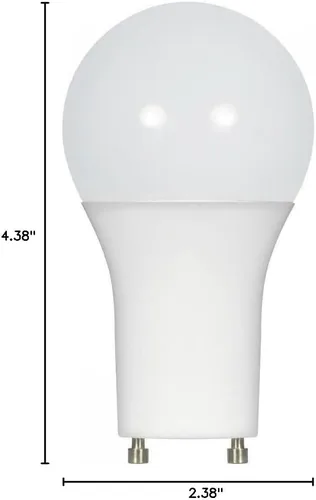 Miniatura 2 de Satco Bombilla S29814 GU24 en acabado blanco, 4.38 pulgadas