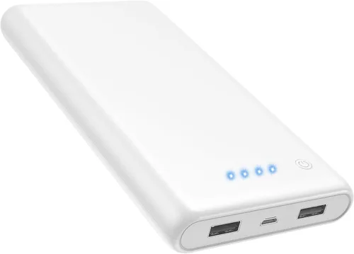 Miniatura 11 de Cargador portátil de 25800 mAh, cargador de teléfono portátil de carga rápida de 5 V/3 A, 3 puertos USB, batería externa, paquete de batería