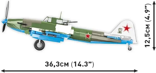 Miniatura 7 de COBI Colección Histórica Segunda Guerra Mundial IL-2 (1943) Avión
