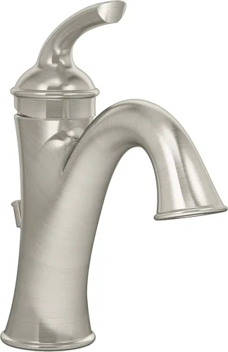 Symmons SLS-5512-1.0 Olm Grifo de baño de una sola manija con montaje de drenaje en cromo pulido (1.0 GPM)