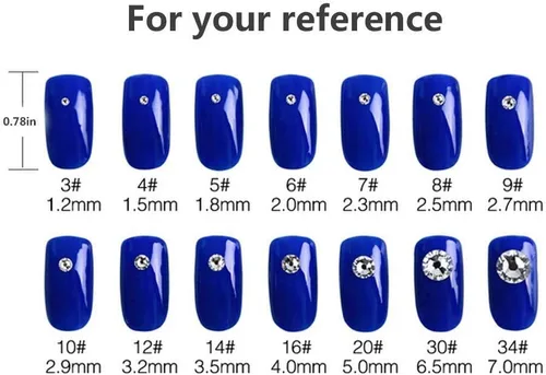 Miniatura 4 de Onwon 1440 SS20 / 4.8mm Piedras de Imitación de Cristal con Parte Trasera Plana, Brillantes, Redondas, Purpurina, Diamantes Sintéticos Transparentes