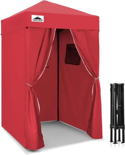 Miniatura 33 de EAGLE PEAK Flex Ultra Compact 4x4 Toldo desplegable, refugio solar, vestidor, toldo portátil de privacidad para piscina, sesiones de fotos