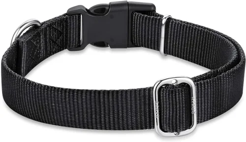 Miniatura 6 de Hyhug Pets - Collar clásico para perros de la colección regular de color sólido (S, negro)