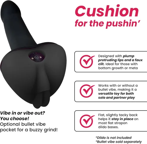 Miniatura 4 de Banana Pants Lippi - Cojín de estimulación con base de consolador, amoladora y Stroker, juguete para adultos con funda vibradora de bala, juguete