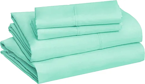 Miniatura 42 de Juego de sábanas de tamaño King, 4 piezas, sábanas negras King, sábanas de lino ultra suaves y transpirables para cama tamaño King, sábanas de cama