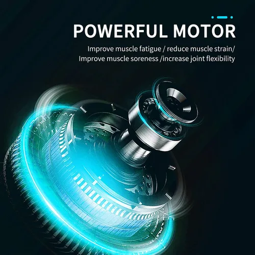 Miniatura 2 de Bola de masaje vibratoria de 3 pulgadas, bola de masaje con vibraciones de 5 velocidades para músculos y fitness, alivio del dolor de fascitis