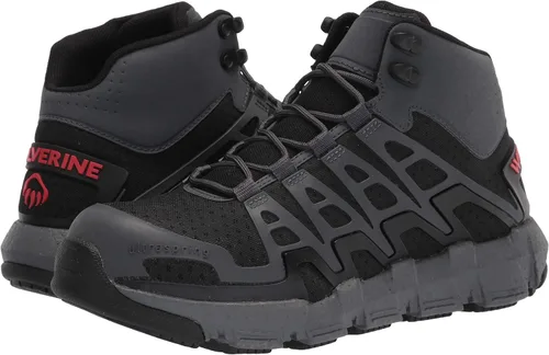 Miniatura 7 de WOLVERINE Rev DuraShocks Botas de construcción para hombre, Carbón vegetal