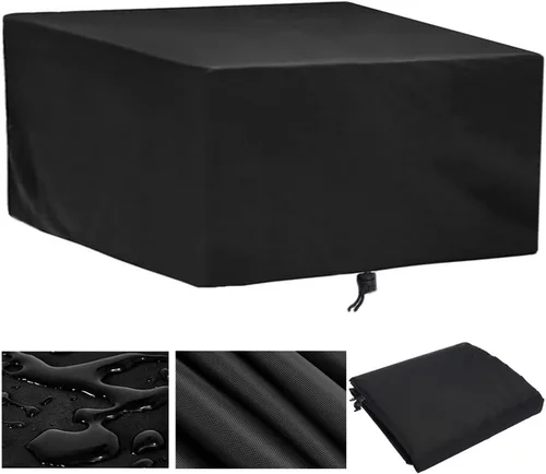 Miniatura 10 de Cubiertas para muebles de patio, cubierta impermeable para muebles de exterior 102 x 48 x 30 Pulgadas para mesa, silla y sofá al aire libre