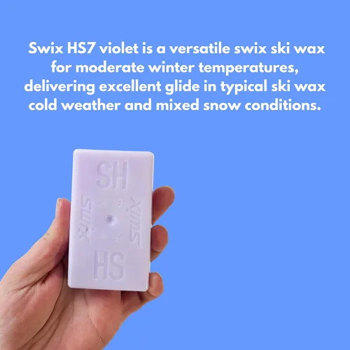 Miniatura 5 de Swix HS7 - Cera termoadhesiva de alta velocidad para esquí y snowboard para temperaturas cálidas, 2.16 oz