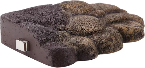 Miniatura 5 de HEEPDD Tortuga, tortuga flotante de simulación de tortuga flotante corteza de resina hábitat rocas con imán para decoración de piedra de acuario