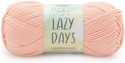 Miniatura 9 de Lion Brand Lazy Days - Ovillo de lana para principiantes, para tejer, ganchillo y manualidades, color Bluebell, 1 unidad