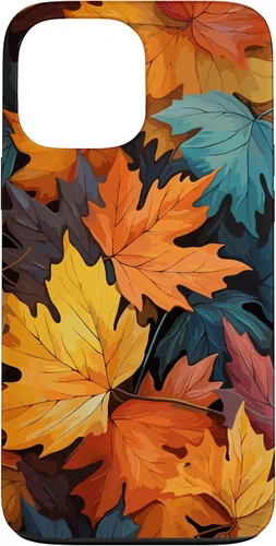 Miniatura 24 de Colorful Leaves Otoño y Otoño Tema, Otoño Color Funda para iPhone 17