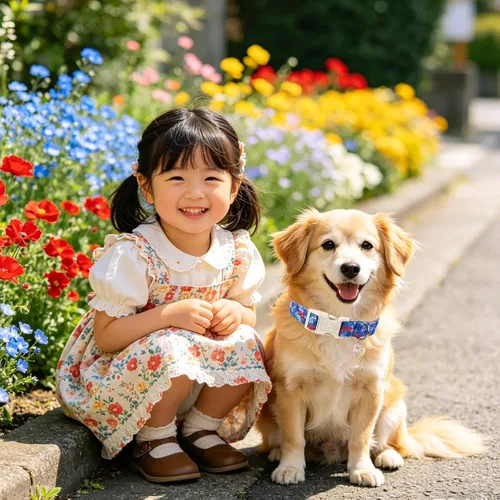 Miniatura 5 de Collar de perro floral azul, collar floral de algodón ajustable para primavera y verano con colgante de margarita, hebilla de liberación rápida