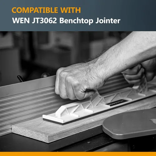 Miniatura 6 de POWERTEC Cuchillas de ensambladora de 6 pulgadas para ensambladora WEN JT3062, repuesto para cuchillos de ensamblador JT3062B-6, juego de 2 (14801W)