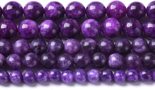 Miniatura 22 de 90 cuentas de piedra natural de 0.157 in, piedra de lapislázuli, cristal de piedra curativa para la curación de joyas, bricolaje, pulseras, Piedra