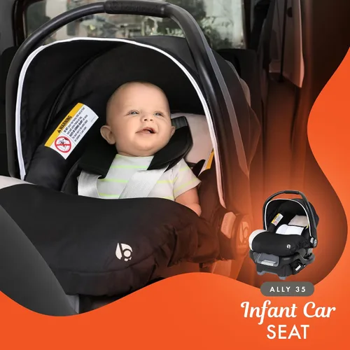 Miniatura 7 de Baby Trend Cochecito Doble para Bebés y Niños Pequeños y Combo de Asiento de Automóvil, Juego de 2 Piezas, Caqui - Dúo de Cochecito Portátil