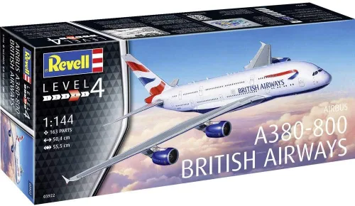 Miniatura 3 de Revell RV03922 A380-800 British Airways Modelo Kit