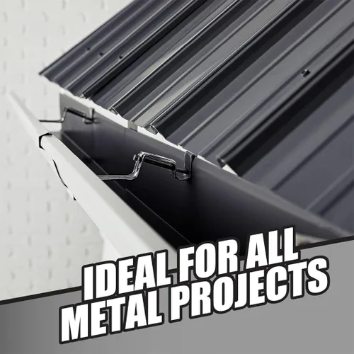 Miniatura 3 de Titebond WeatherMaster Sellador de techo de metal, gris – Calafateo de polímero de primera calidad para aluminio, cobre, acero galvanizado y metales
