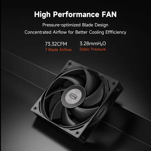 Miniatura 2 de PCCOOLER Enfriador de aire para CPU, 6 Heatpipes de doble torre con ventilador de alta presión PWM de 4.724 in, base de cobre niquelado, compatible