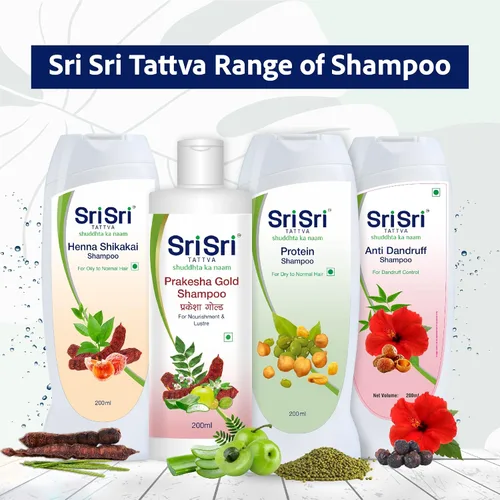 Miniatura 7 de Sri Sri Ayurveda Champú Anticaspa 6.8 fl oz para Pelos Hermosos