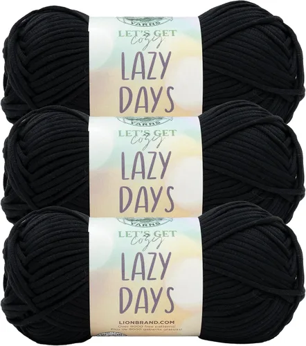 Miniatura 19 de Lion Brand Lazy Days - Ovillo de lana para principiantes, para tejer, ganchillo y manualidades, color Bluebell, 1 unidad