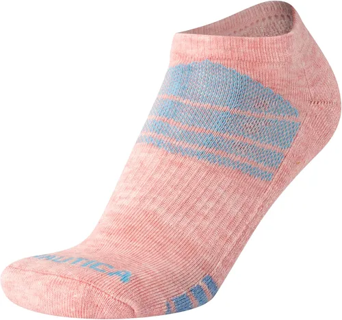 Miniatura 6 de Nautica Calcetines para mujer - Calcetines de corte bajo con cojín atlético paquete de 6