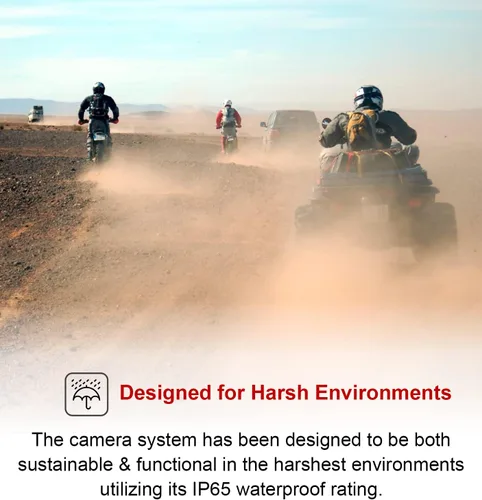 Miniatura 4 de INNOVV Cámara H5 para casco de motocicleta 4K 30 fps con Wi-Fi, tecnología electrónica de estabilización de imagen, batería recargable, interfaz