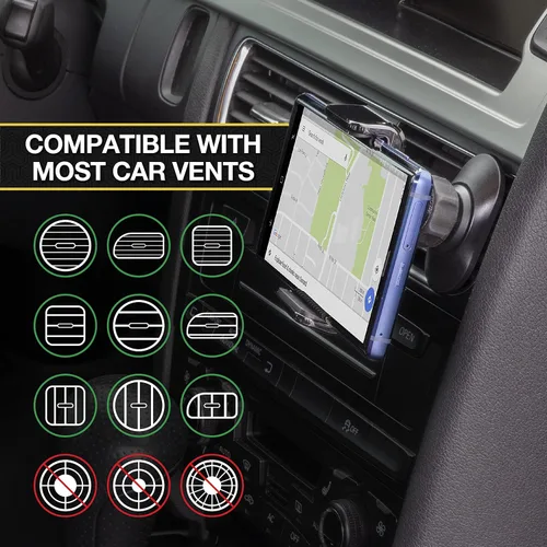 Miniatura 5 de Scosche UH4DVM-SP CarMount 2 en 1 Universal Phone Vent o Dash Mount para el coche Portátil y ajustable con rotación de 360 grados