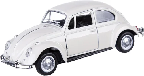 Miniatura 8 de Berry President 1967 Clásico Beetle Bug Vintage 1/32 Escala Diecast Metal Tire de Coche de Juguete Modelo para Regalo/Niños (Beige)