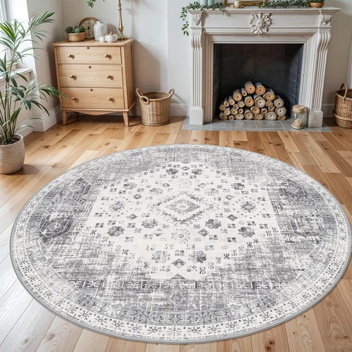 Miniatura 46 de RUUGME Alfombra Pasillera Lavable 2'6x12 - Alfombra de Pasillo con Respaldo Antideslizante Alfombras Resistentes a Manchas para Sala de Estar