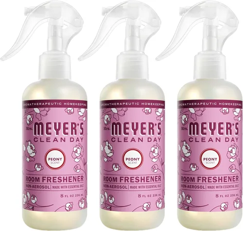 Miniatura 20 de Mrs. Meyer's Clean Day - Ambientador en espray, atomizador sin aerosol infundido con aceites esenciales, albahaca, 8 onzas líquidas