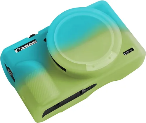 Miniatura 9 de Funda Easy Hood para cámara Canon Powershot G7 X Mark III, cubierta protectora de silicona suave con carcasa de lente extraíble para cámara Canon