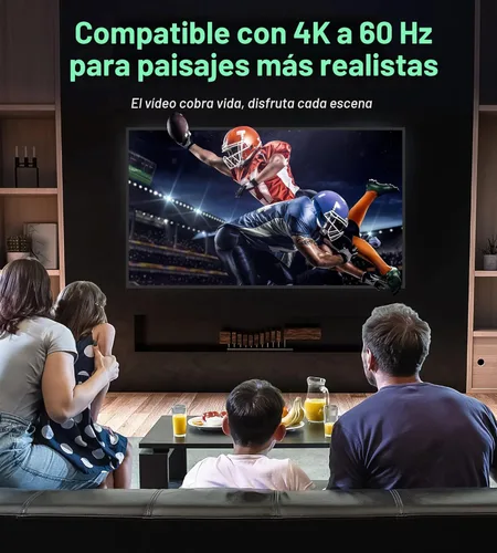 Miniatura 5 de Conmutador HDMI 4K@60Hz Divisor, GANA Conmutador HDMI Bidireccional de Aluminio 2 en 1 Salida, Hub HDMI Manual Soporta HD Compatible con Xbox Gris